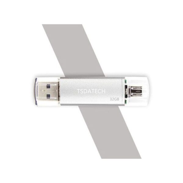 2 in 1 32GB OTG USB Flash Drive for Android/PC