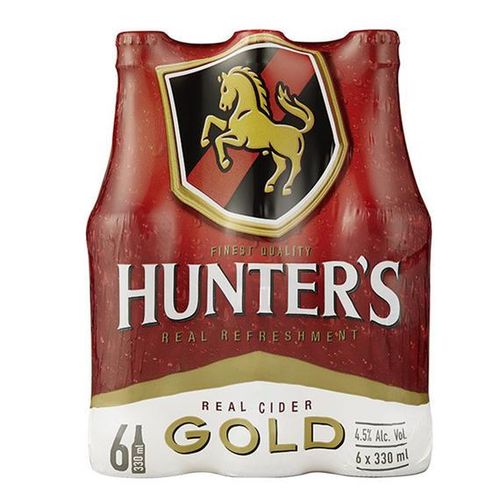 Hunters 330ml Gold Cider 6 Pack Select