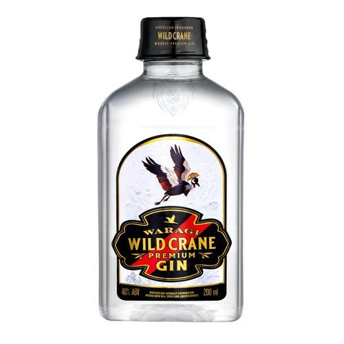 Wild Crane Premium Gin 200 ml PET Pack (ABV 40%)