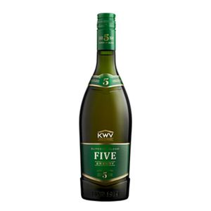 KWV Vineyards 5 years 750ml Brandy (ABV 43%)