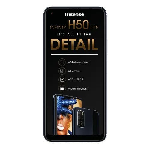 Hisense H50 Lite 4G Dual SIM Smartphone (O-Infinity Display)