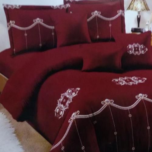 6x6 inch 4 pack Elegant Magenta Galaxy Duvet Combo