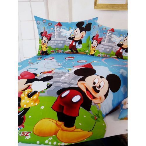 4x6 inch Mickey Mouse Comic Styled Duvet Cover