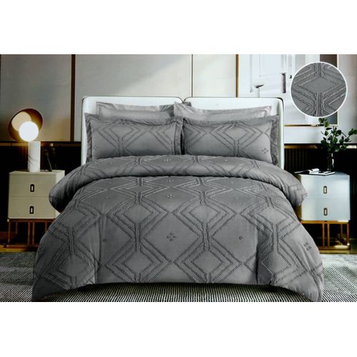 6x6 inch 5 Pack Egyptian Cotton Grey Duvet (Luxor Mosaic)