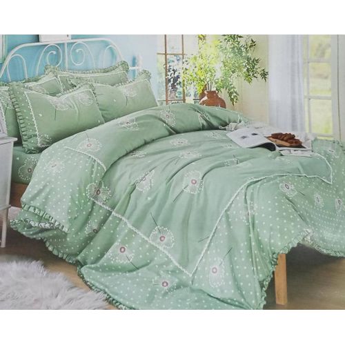 6x6 inch 4 Pack Nilemartt Mint Green Zipper Duvet