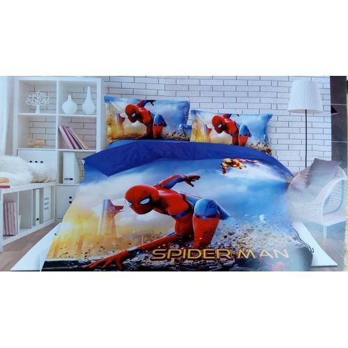 4x6 inch Spiderman Comic Styled Duvet Cover