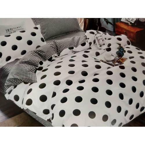 5x6 inch 4 Pack Polka Dot Duvet