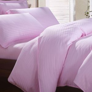 6x6 inch 6 Pack Satin Striped Duvet Cover.