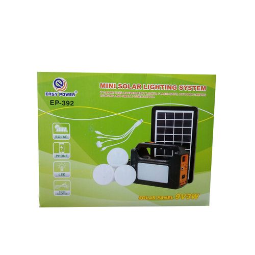 Easy Power EP-392 Mini Solar Power Lighting System