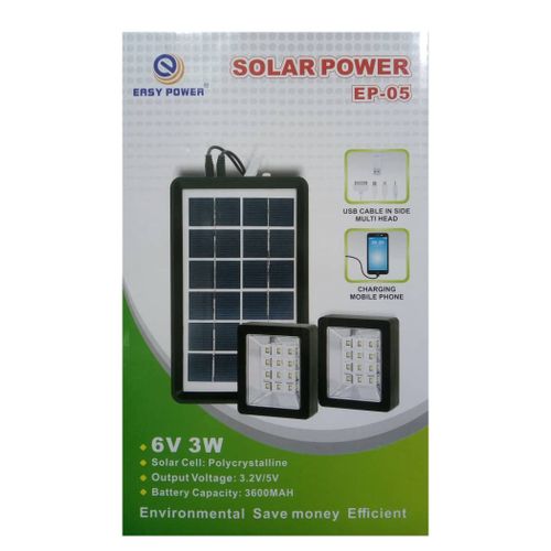 Easy Power EP-05 Mini Solar Power Lighting System