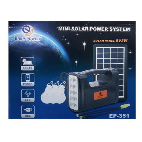 Easy Power EP-351 Mini Solar Power Lighting System(9V/3W)