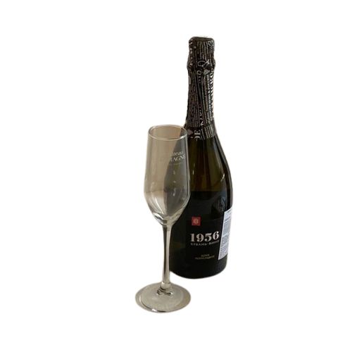 KubanVino 1956, Sparkling 750ml White Wine with free wine glass (ABV 12.5%)