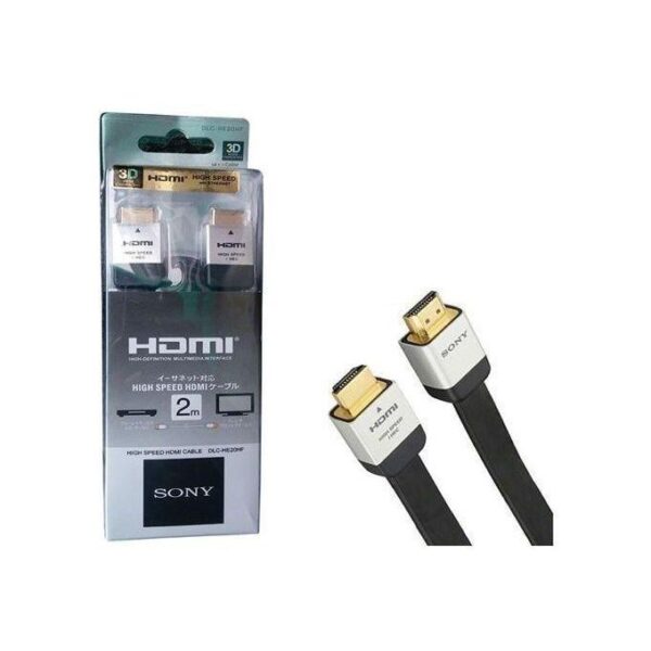 Sony HDMI Cable 2Metres (Sony) - Black