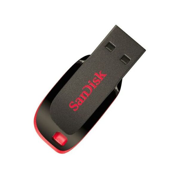 Sandisk 64GB Sandisk 2.0 Cruzer Blade Flash Drive - Black