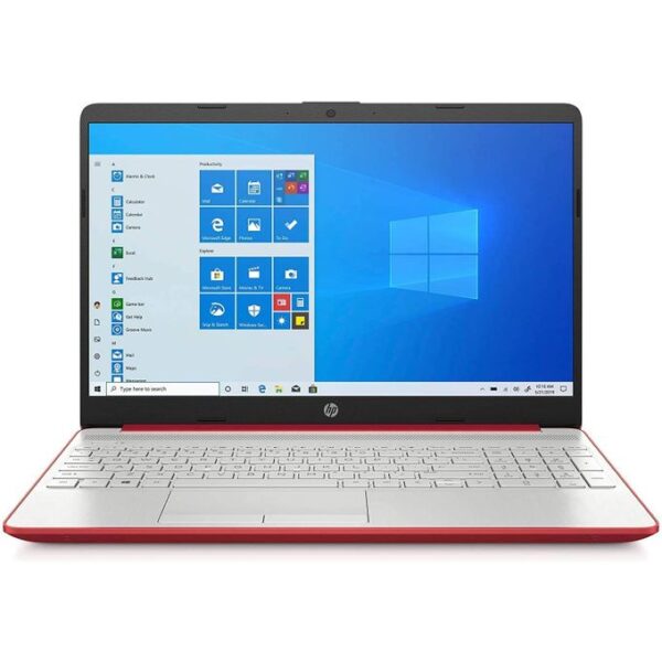 Hp 15.6" HD Intel Pentium Gold, 500 GB, 4GB RAM, Win10 - Scarlet Red