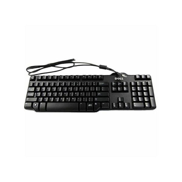 DELL 104 -USB Wired Keyboard' - Black