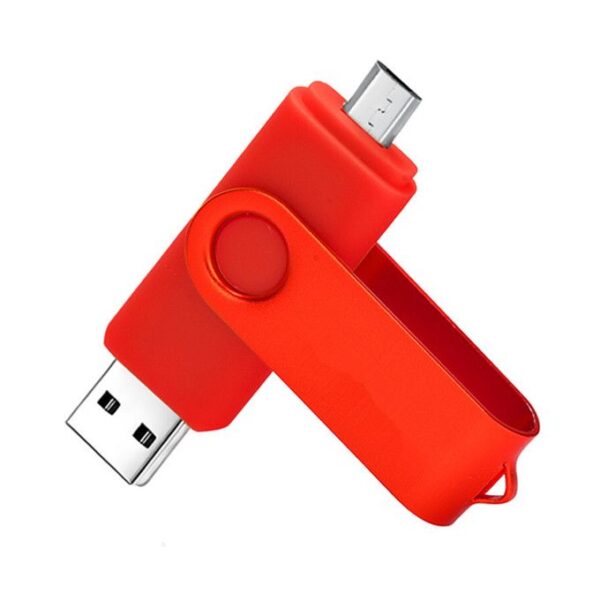 Generic 2 In 1 128gb Flash Disk - Red