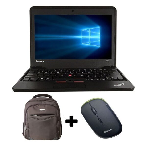 Lenovo Thinkpad Refurbished 11 Inch X131 4GB RAM 320GB HDD,Bag,Mouse -Black