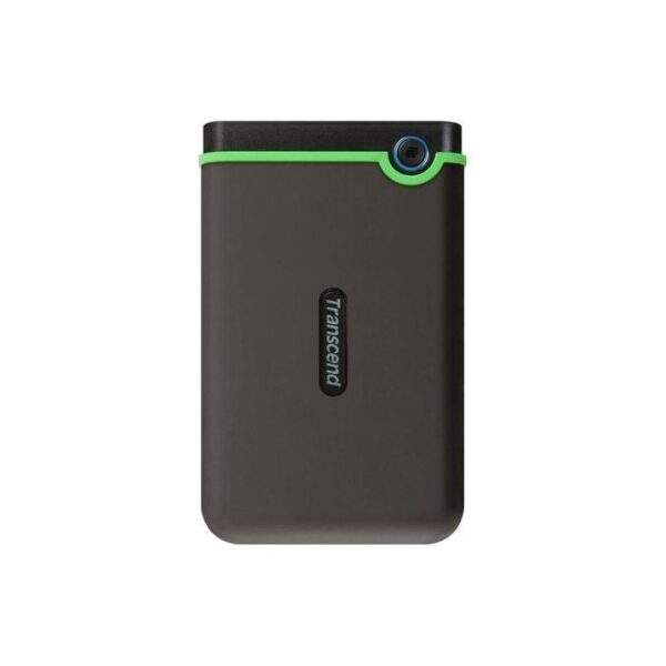 Transcend Portable External Hard Drive 2TB - Black, Green