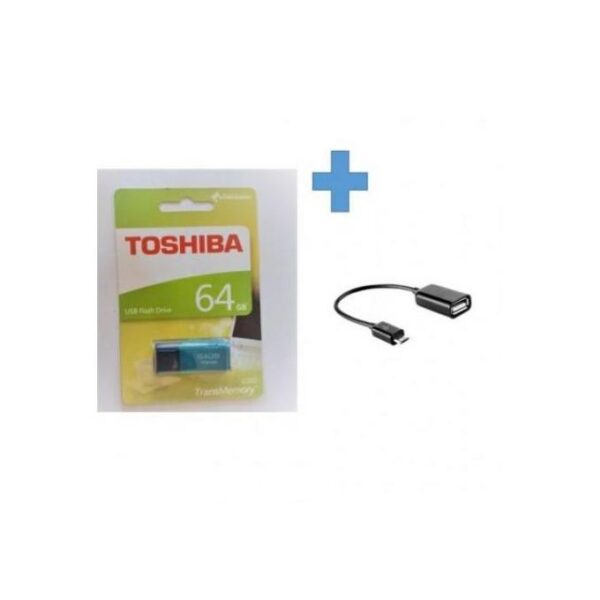 Toshiba Highspeed USB Flashdisk - 64GB + Free OTG Cable