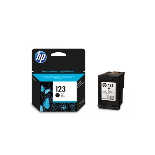 Hp 123 Black Printer Ink Cartridge for HP Deskjet 2130 - Black