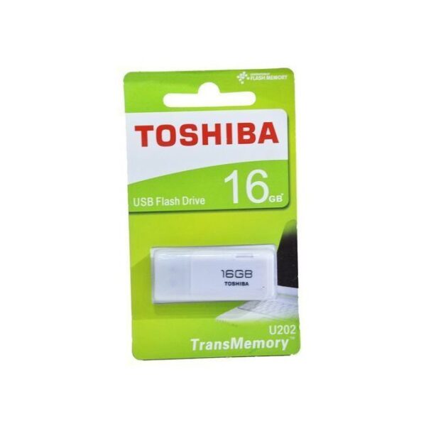 Toshiba 16GB Flash Disk - White