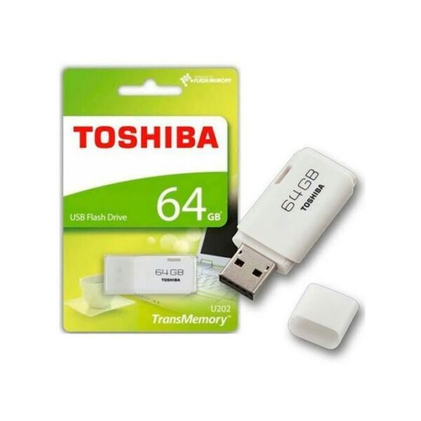 Toshiba 64GB High Speed Flash Disk Drive - White