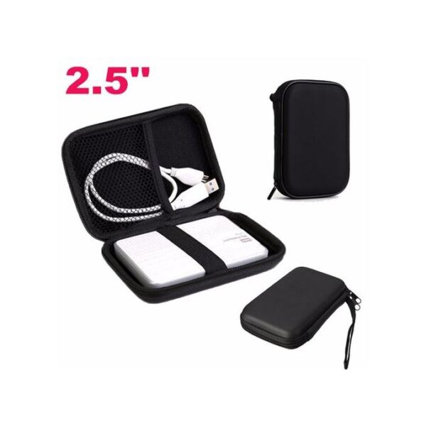 Generic 2.5" External USB Hard Drive Disk Case(Bag) - Black