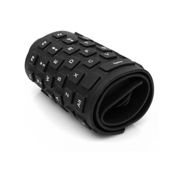 Generic USB Flexible keyboard - Black