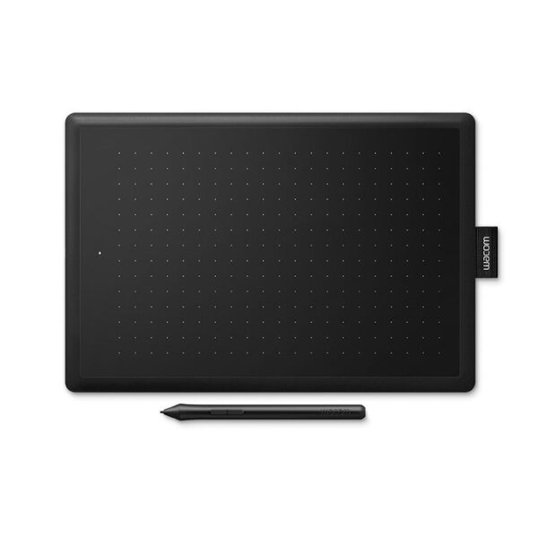 Wacom One By Wacom S Graphics Drawing Tablet - Black, Red Back