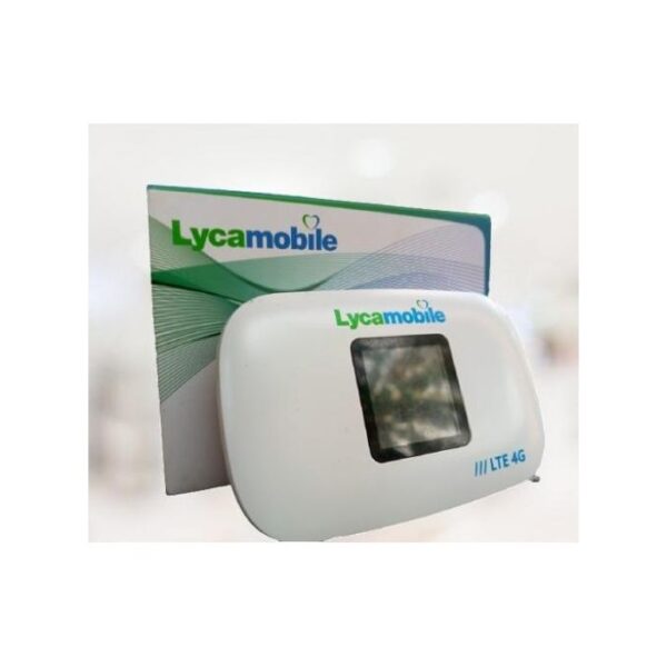 Tangerine Lycamobile 4G/LTE MiFi - with high speed internet