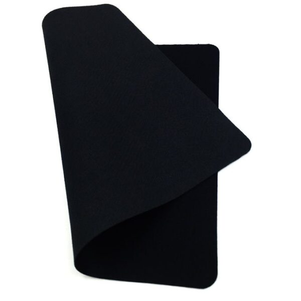 Black Mouse Pad 24*20*0.15cm Antislip