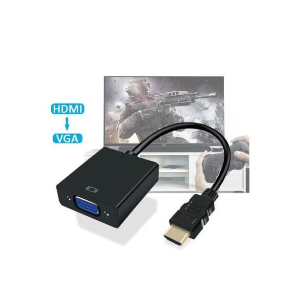 Generic 1080P HDMI To VGA Adapter Digital To Analog Converter Cable