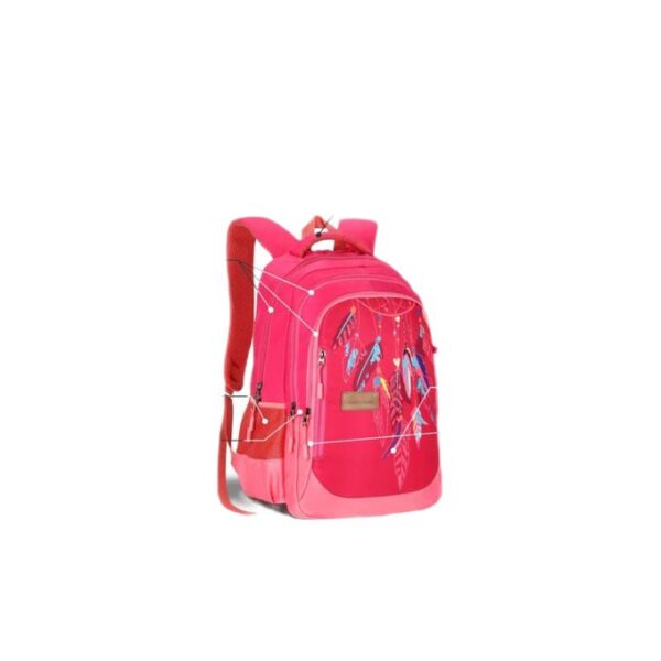 Generic Gentle Girls Anti Theft School Bag - Pink colour may varry