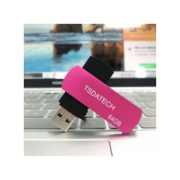 64GB Flash Disk Pen Drive-Pink