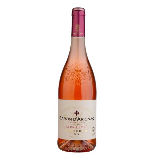 Baron D'Arignac 750ml Syrah Rose wine