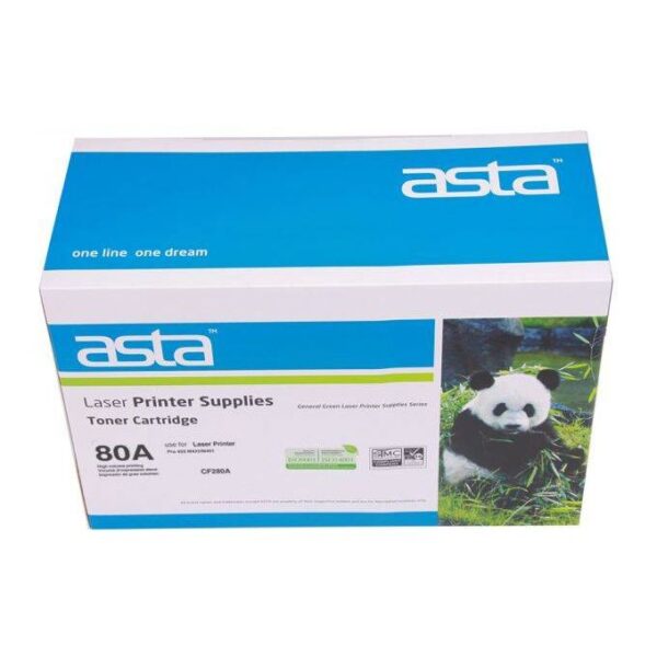 Asta 80A Premium Tonner Cartridge - Black