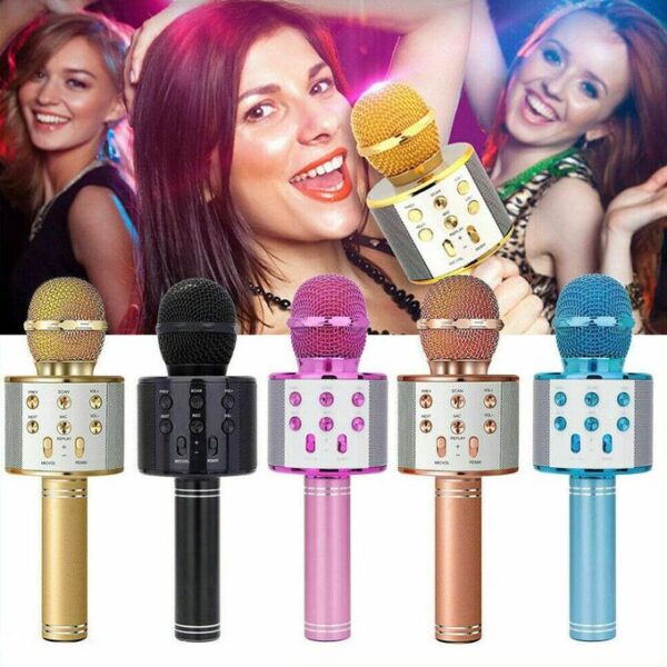 Generic Wireless Bluetooth Handheld Microphone Hifi SPEAKER