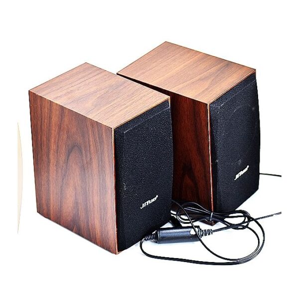 Generic Jituo Super Bass Computer Speakers JT2818 - Brown,Black