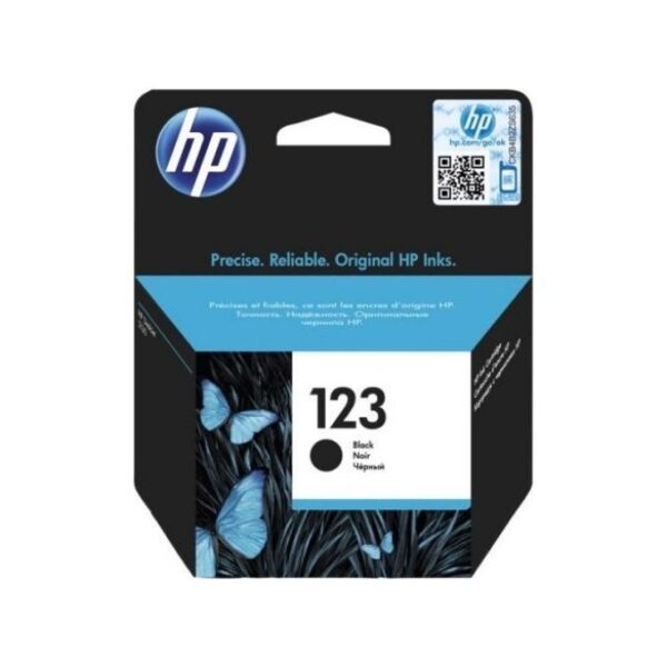 Hp 123 Black 2130 Deskjet Ink Cartridge.