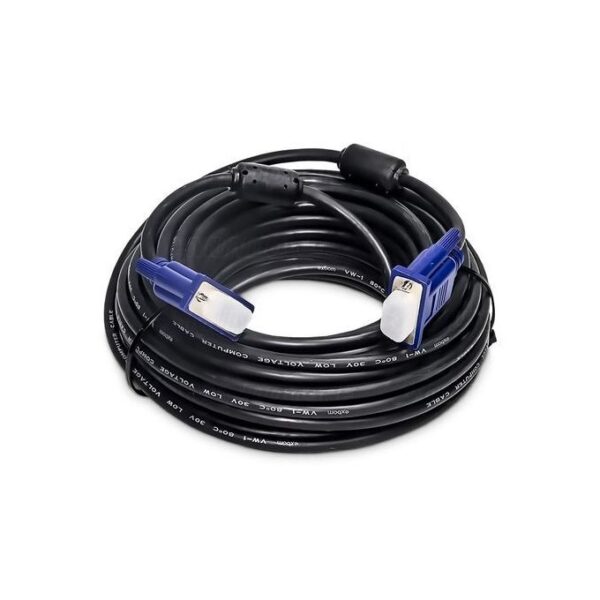 Generic VGA Computer Cable 20m - Black,Blue