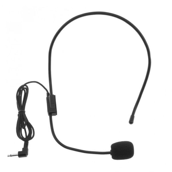 Andoer Universal mono 3.5mm jack microphone with head support