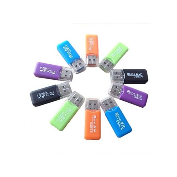Generic 5 Pieces USB 2.0 Micro SD SDHC TF Flash Memory Card Reader