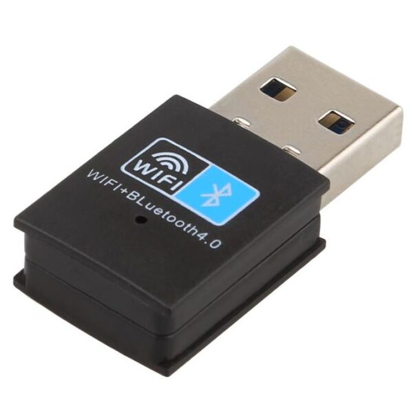 Wifi +Bluetooth 4.0 Adapter -Black