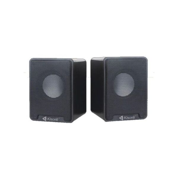 Kisoni USB Portable Computer Speakers K100 - Black