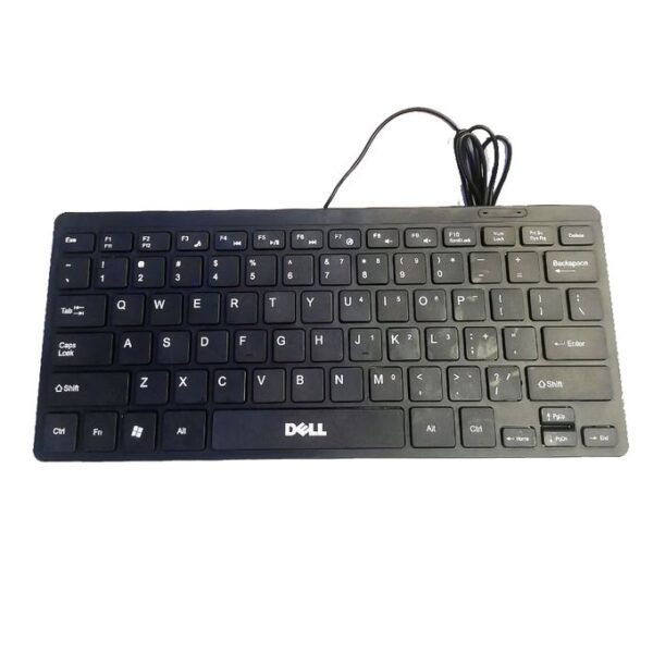 DELL D-618 Mini USB Keyboard - Black