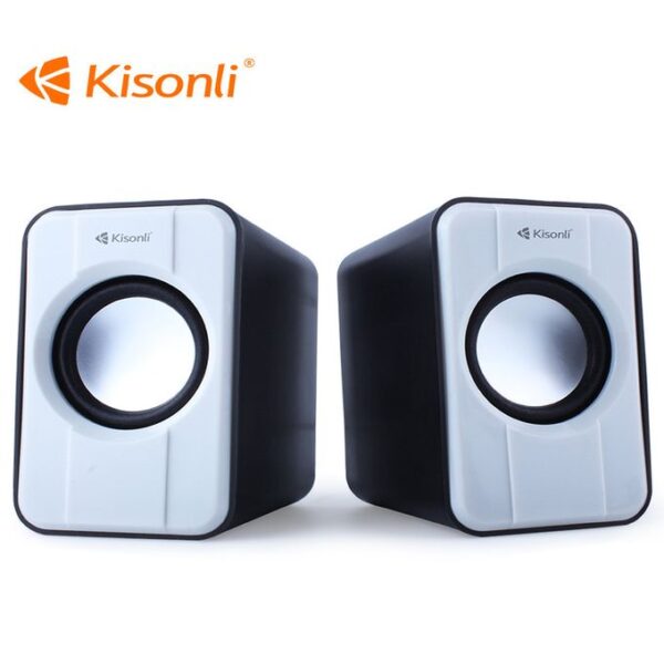 Kisoni Usb Portable Computer 2.0 Speaker S-444 - Black