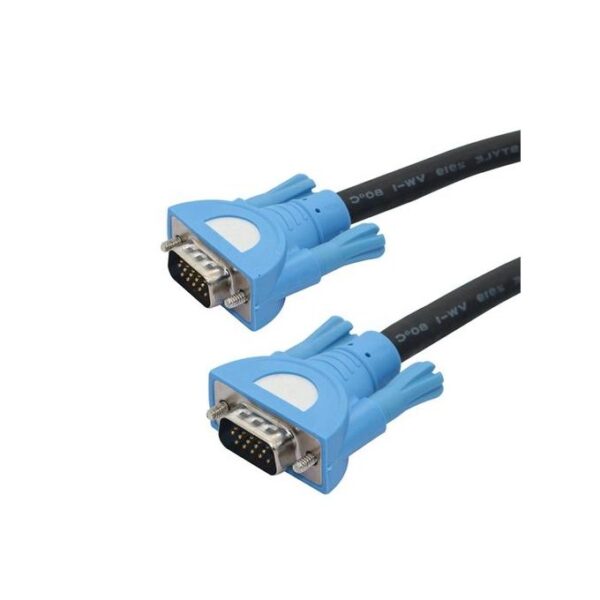 4K Sport Ultra HD 1.5 Metres VGA Cable HD High Quality - Blue & Black