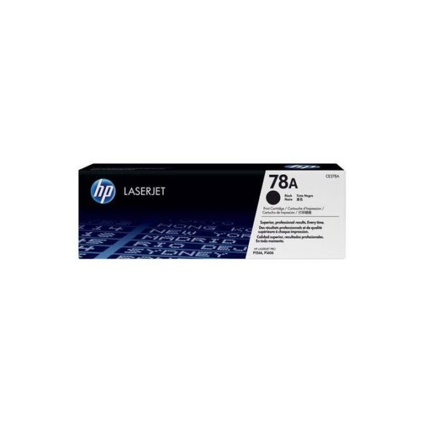 Hp 78A Black LaserJet Toner Cartridge - Black