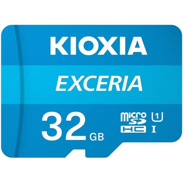 KIOXIA MicroSD 32GB Exceria Memory Card - Blue